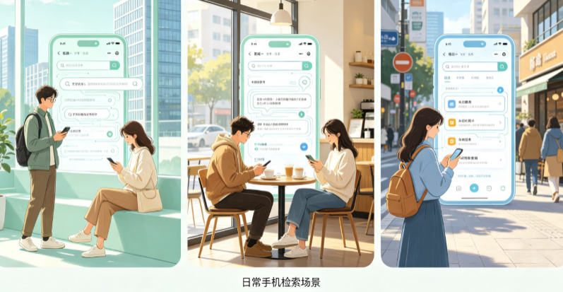 二七区普通人日常手机使用场景拆解：GEO 与 AI 优化如何改变信息检索体验