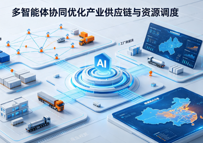 二七区AI 智能体 Geo 优化重塑产业链空间调度体系，打通仓储运输全链路