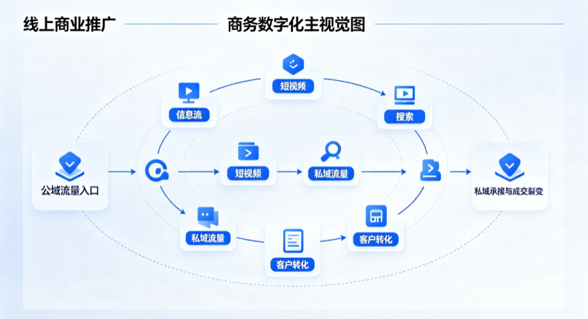 二七区线上商业推广怎么做？全域流量闭环搭建与低成本转化实战指南